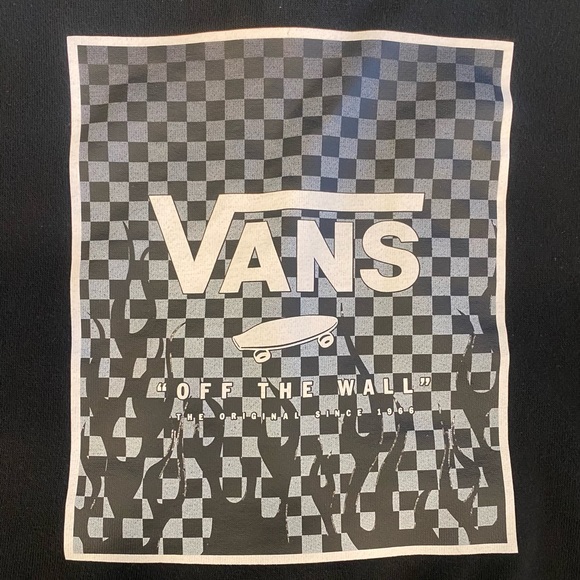Vans zip up hoodie size 6 - Picture 3 of 3